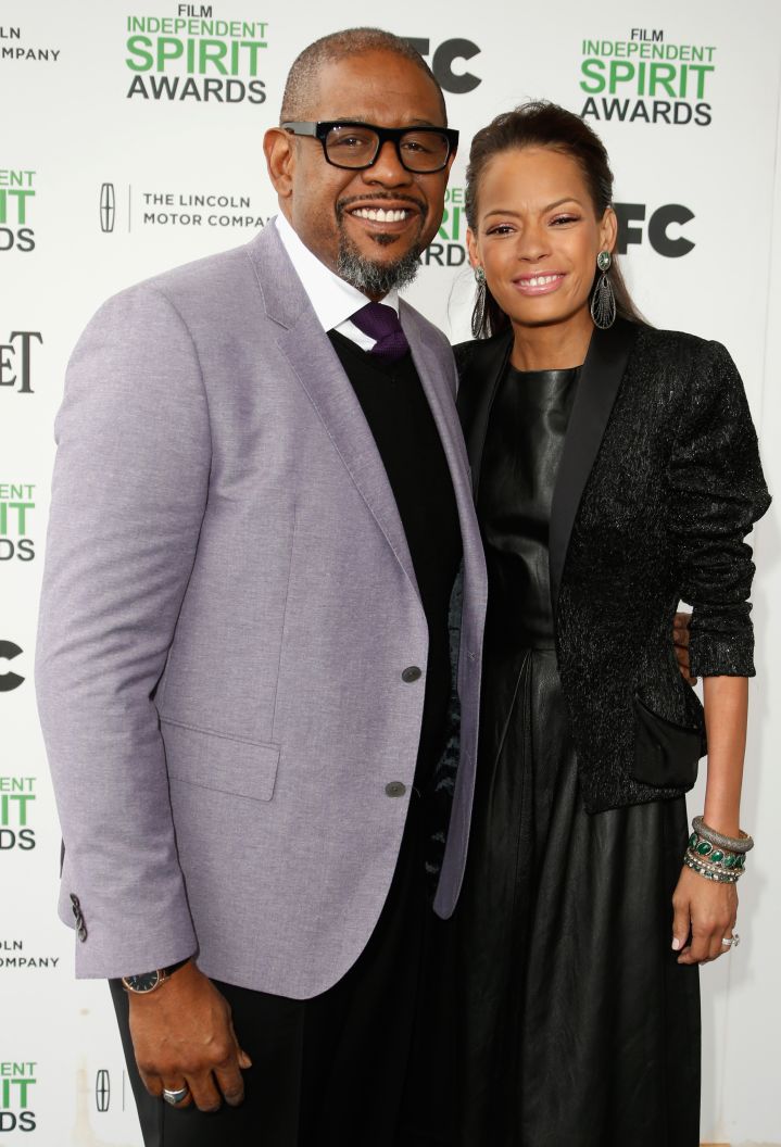 Keisha Whitaker and Forest Whitaker