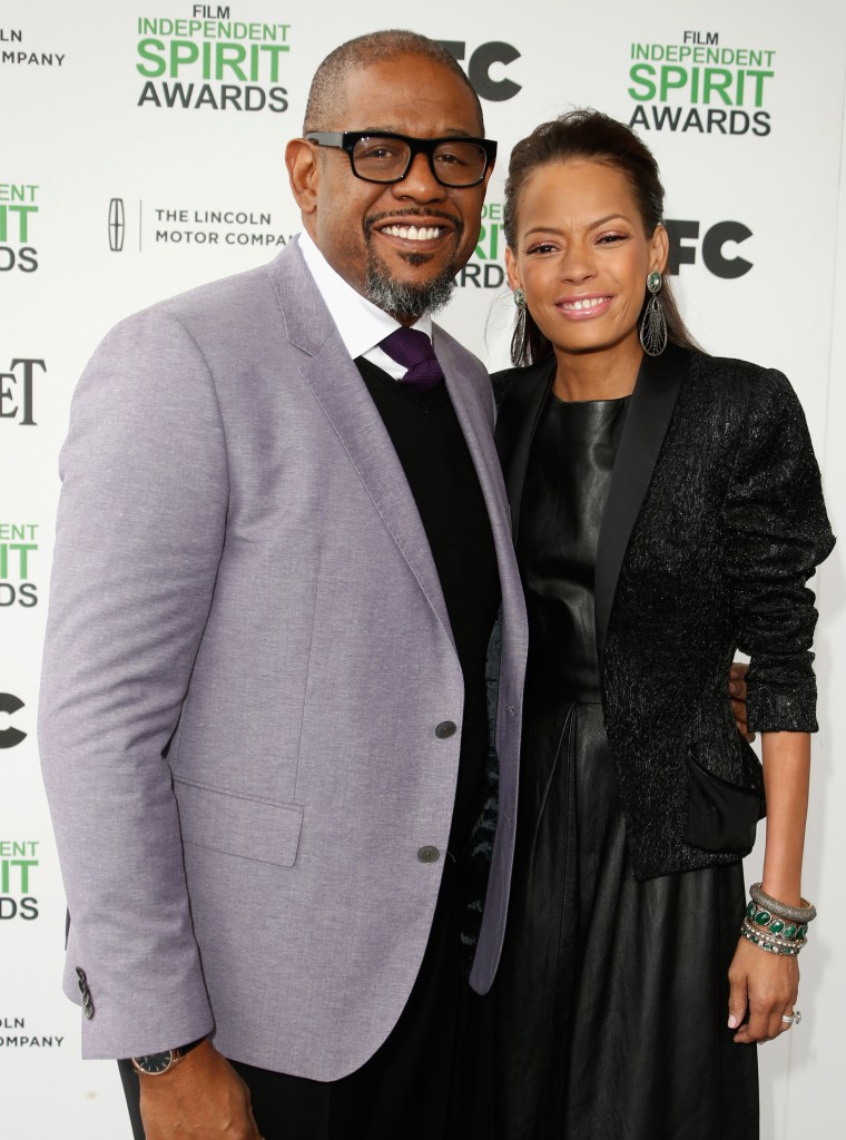 Keisha Whitaker and Forest Whitaker