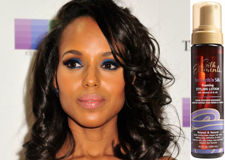 Get Kerry Washington’s Gorgeous Curls With Silk Elements™ Strength ‘n Silk Foaming Lotion