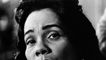''CORETTA SCOTT KING (1927-2006). American Civil Rights leader; wife of Martin Luther King, Jr. Photographed in 1971.''