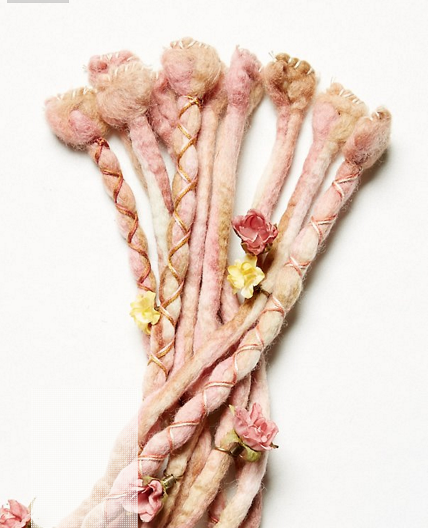 Free People Pink Dreadlocks
