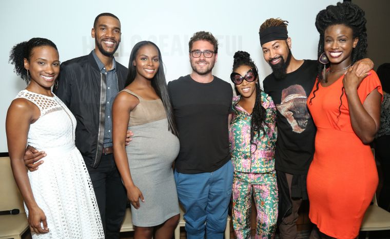 Vicky Jeudy, Parker Sawyers, Tika Sumpter, Director Richard Tanne, June Ambrose, Ty Hunter, & Keyaira Kelly