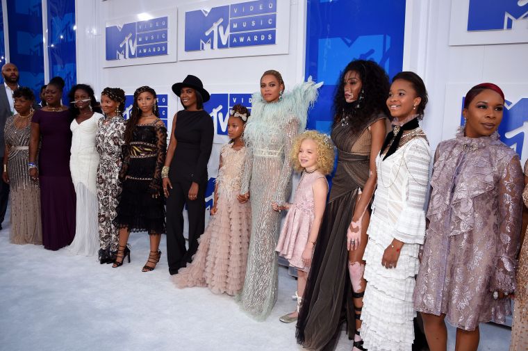 Squad Goals: Beyonce’s VMA entourage included the Mothers Of The Movement and other incredible Black women.