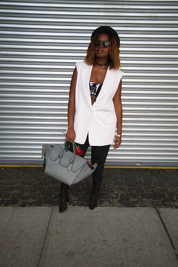 Streetstyle NYFW Noir