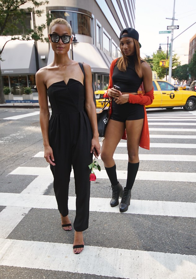 Streetstyle NYFW Noir