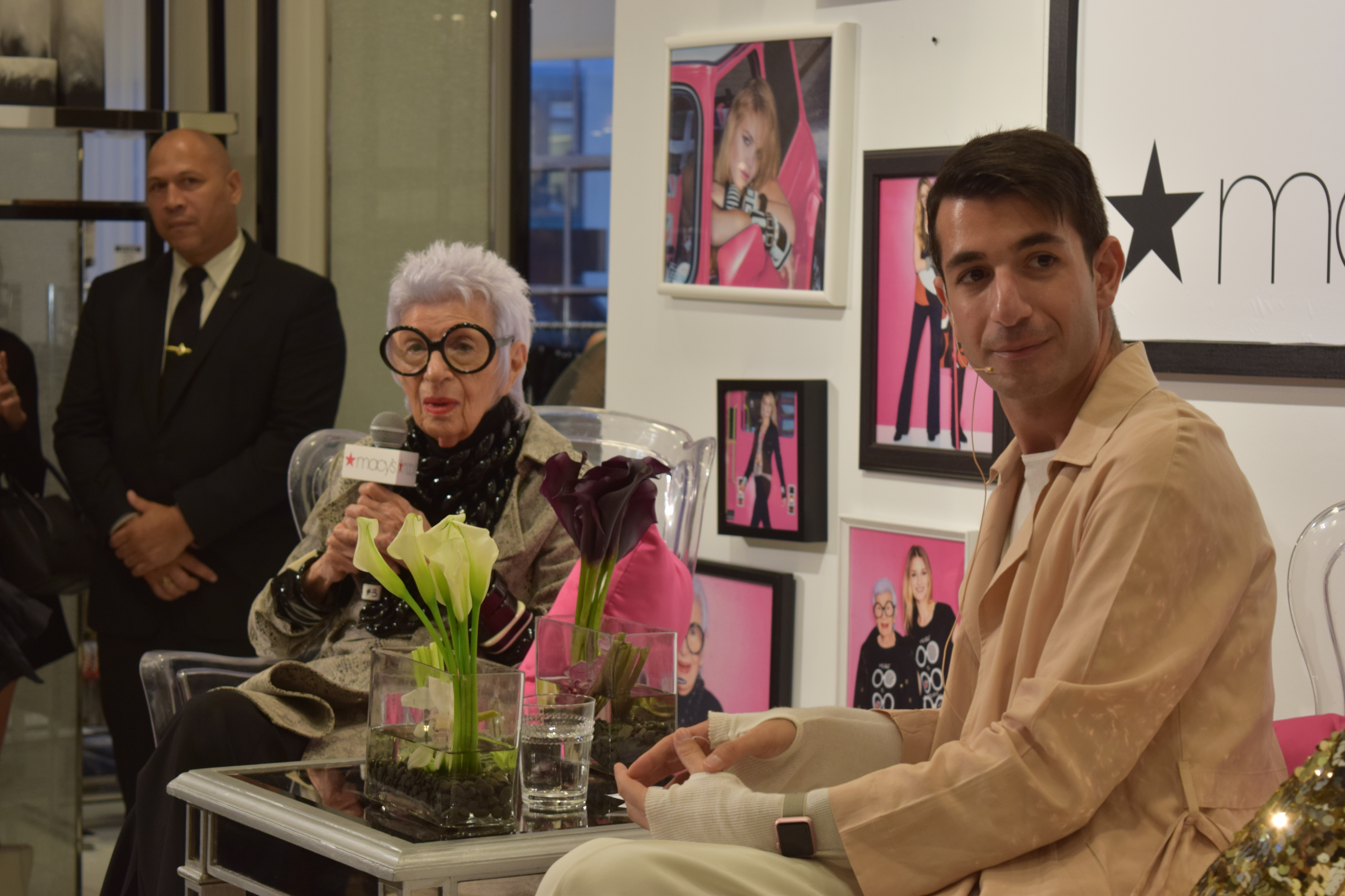 Iris Apfel At Macy's