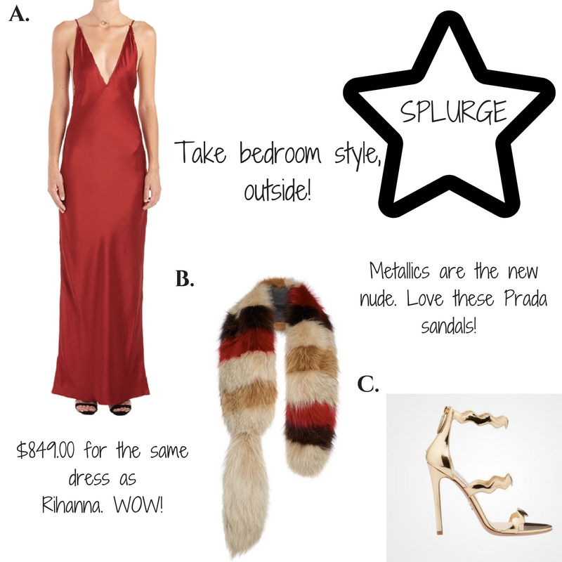 get the look: rihanna boudoir style