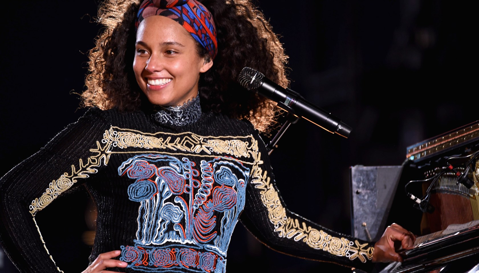 Alicia Keys Celebrates Upcoming New Album 'HERE' With Special Show in Times Square