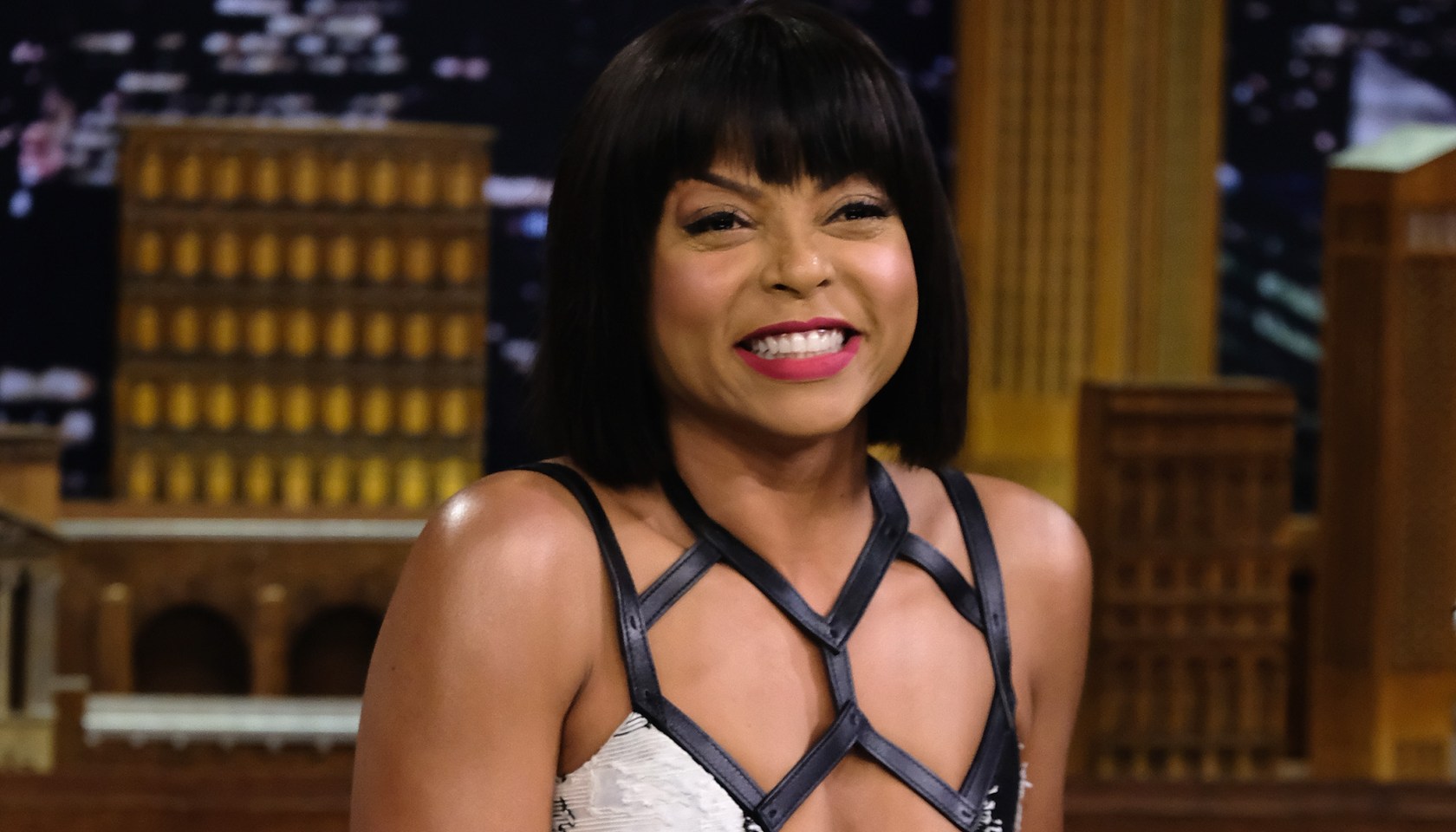 Taraji P Henson Visits 'The Tonight Show Starring Jimmy Fallon'