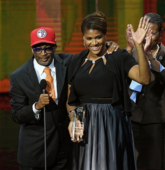SPIKE LEE AND DR. VIETTA JOHNSON
