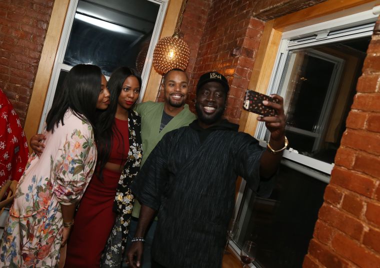 Erykah Badu Hosts Soul Train Soul Food Vegan Dinner Party