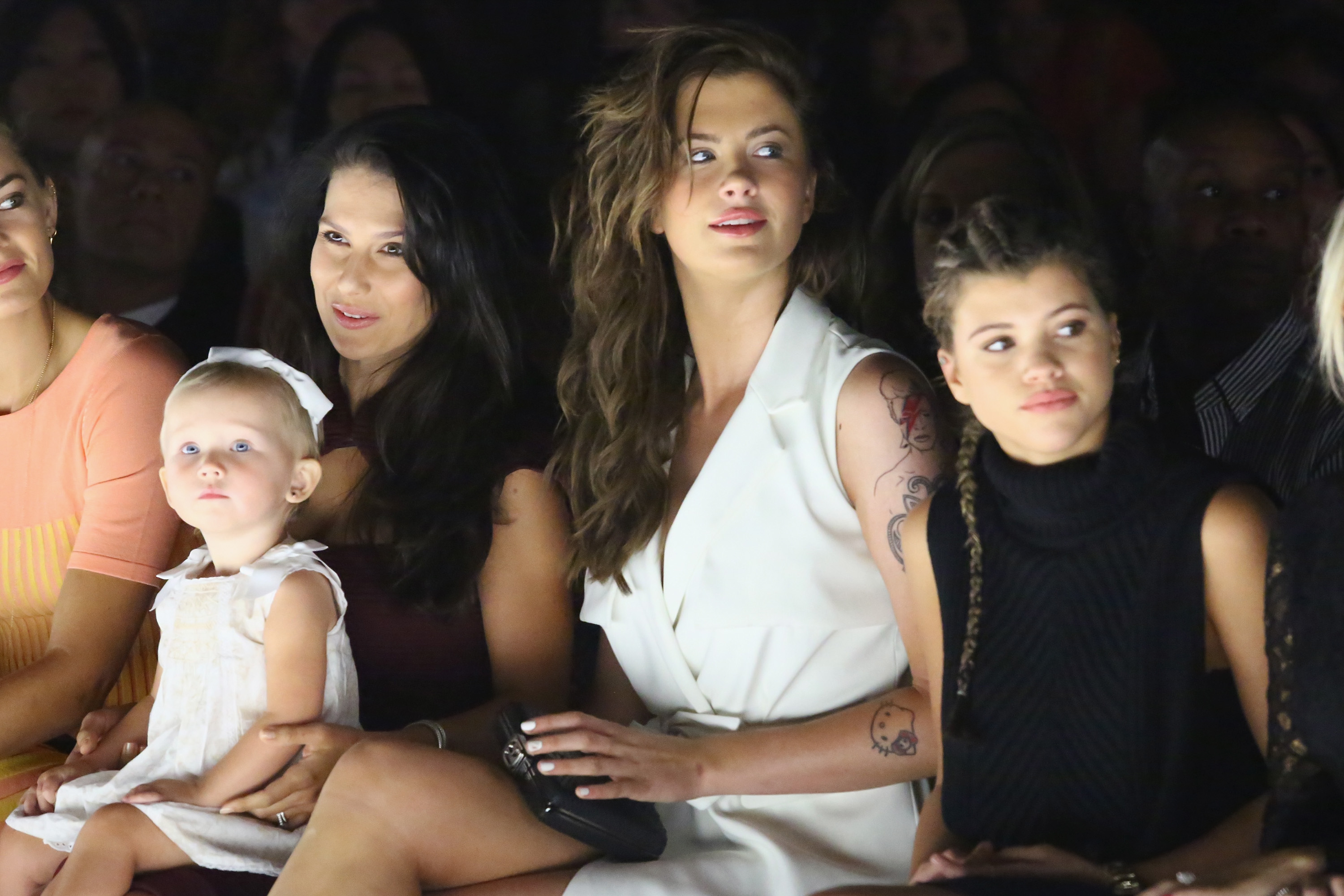 Badgley Mischka - Front Row - Spring 2016 New York Fashion Week: The Shows