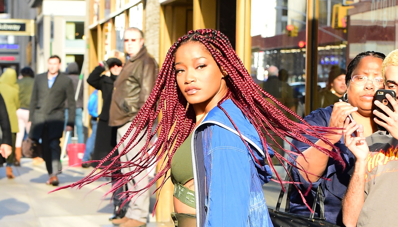 Celebrity Sightings in New York City - December 14, 2016