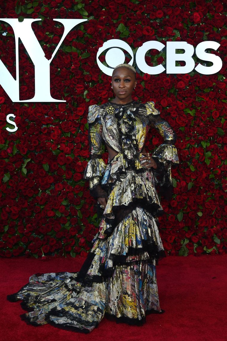 CYNTHIA ERIVO AT THE 70th ANNUAL TONY AWARDS