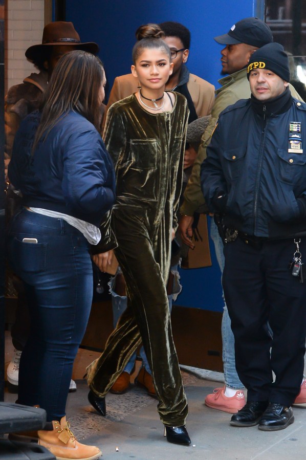 Celebrity Sightings in New York City - December 20, 2016