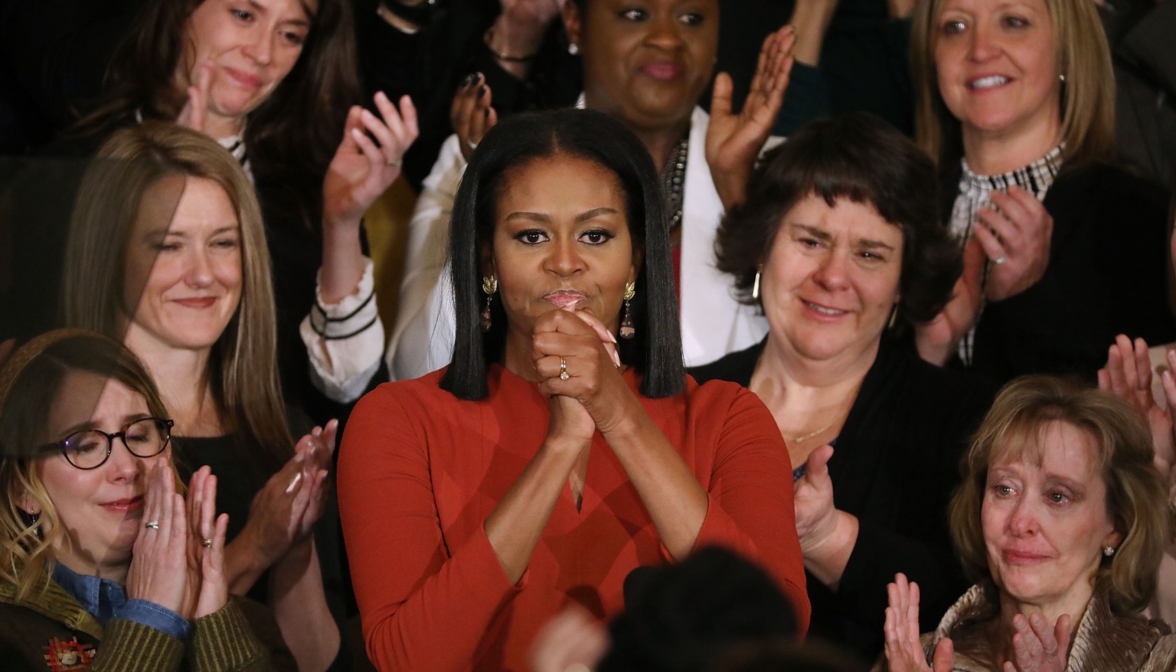 Michelle Obama Delivers Final Speech At The White House