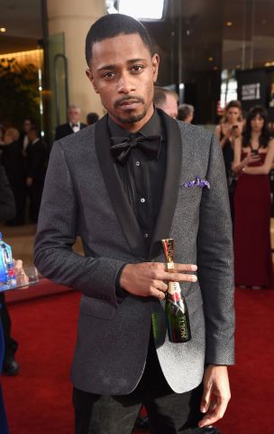 Moet & Chandon At The 74th Annual Golden Globe Awards - Red Carpet