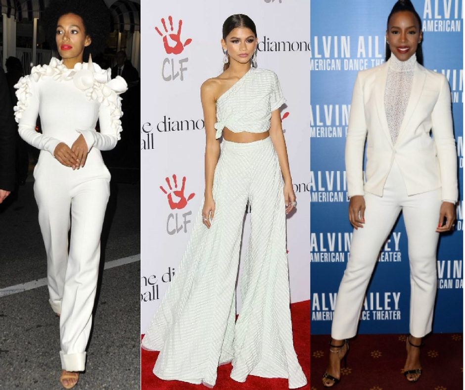 all white looks