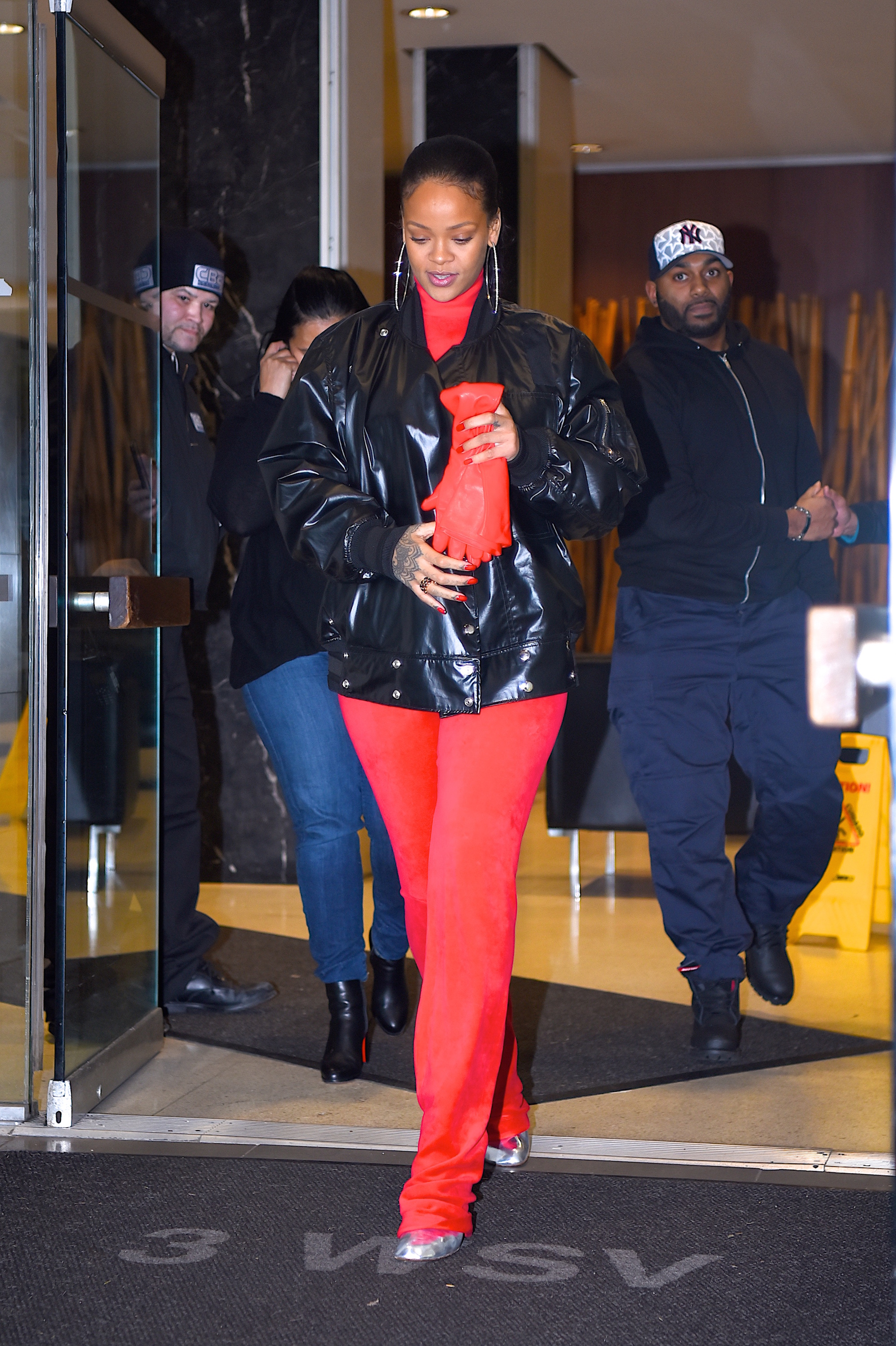 Celebrity Sightings in New York City - January 22, 2016