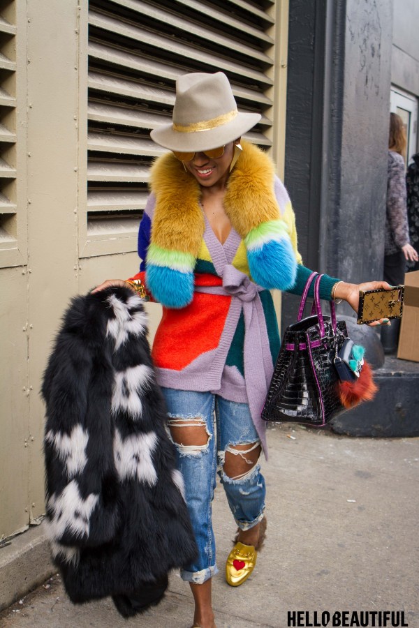 Street Style - #NYFWNoir 2017