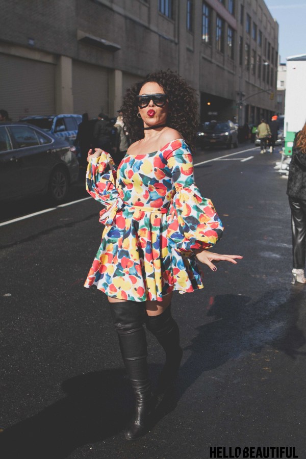 Street Style - #NYFWNoir 2017