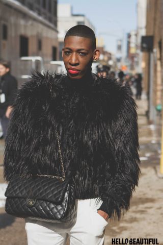 Street Style - #NYFWNoir 2017