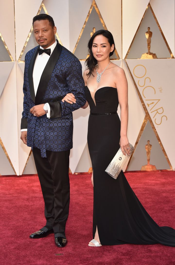 Terrence Howard and wife Mira Pak
