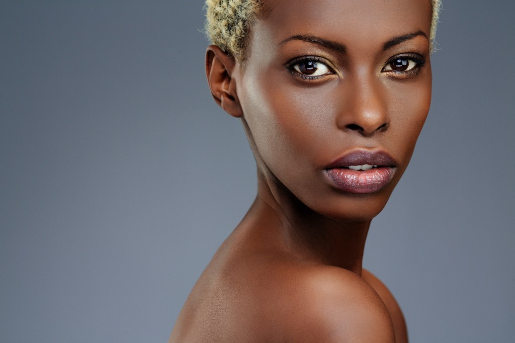 Beauty portrait Fashion Beautiful african ethnicity young women
