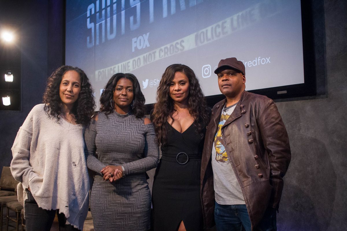 Sanaa Lathan At ‘Shots Fired’ Screening | The Rickey Smiley Morning Show