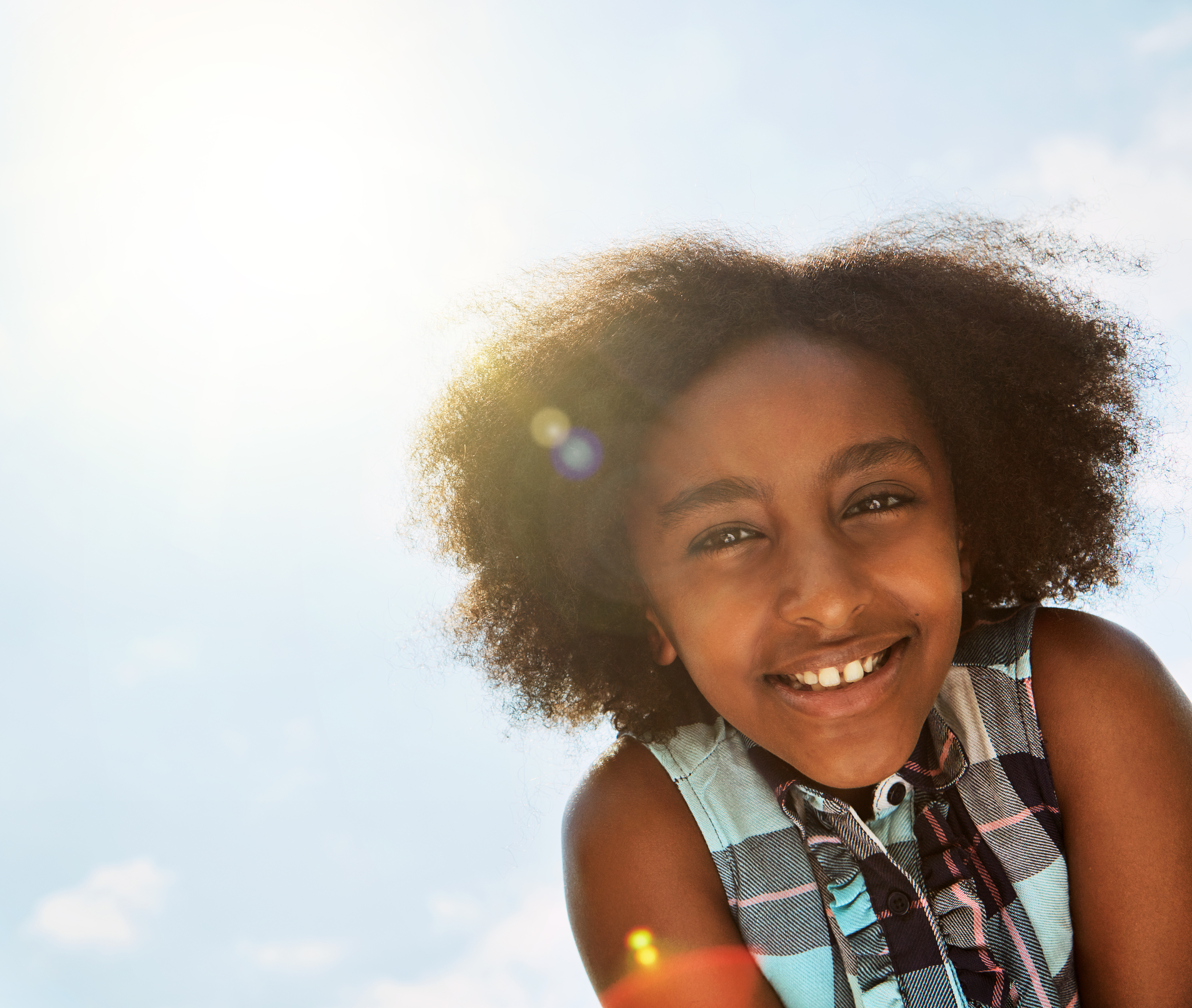 Sunny days make for sunny smiles