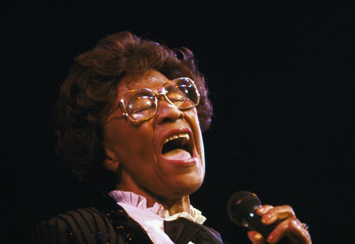 Ella Fitzgerald Performing at Palais des Congres
