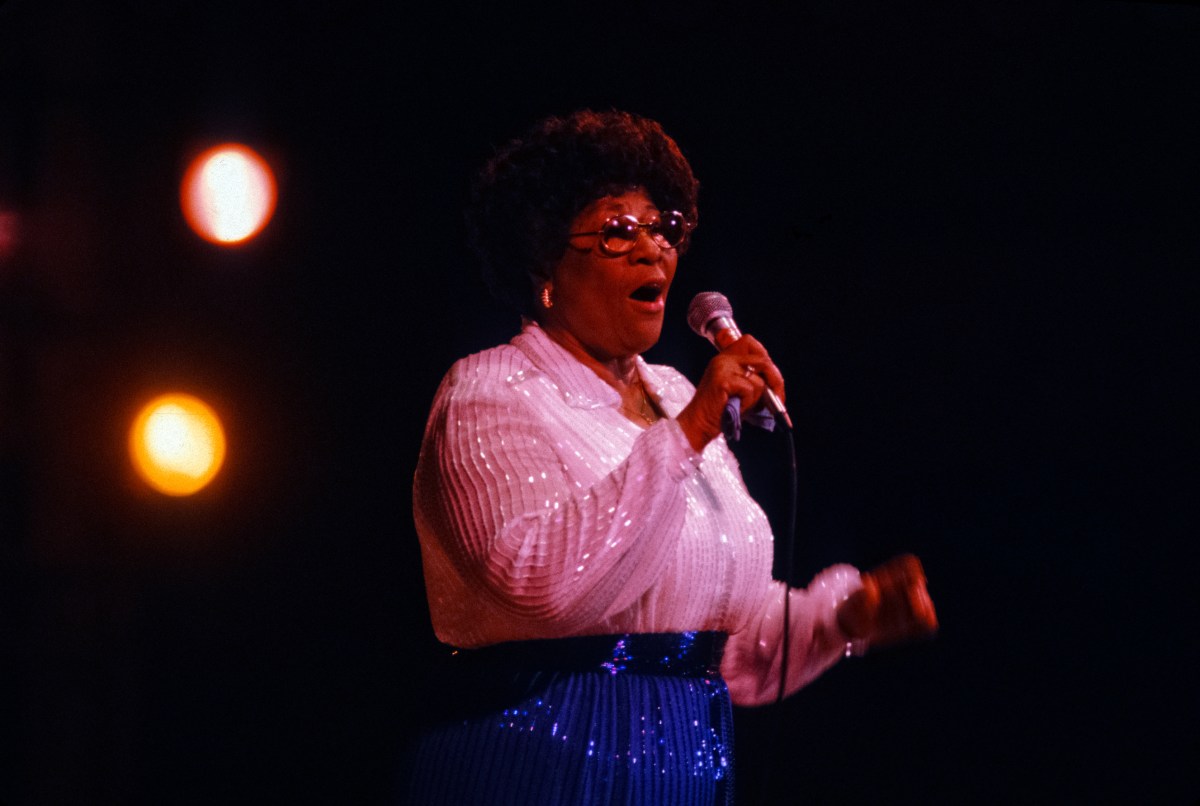 Ella Fitzgerald On Stage