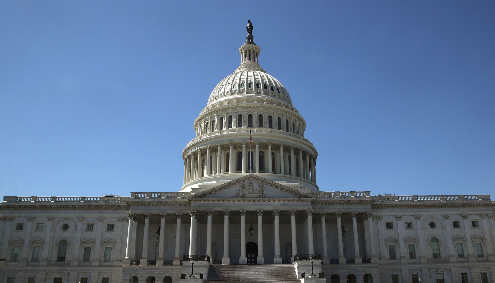 Blue Sky Over U.S. Capitol