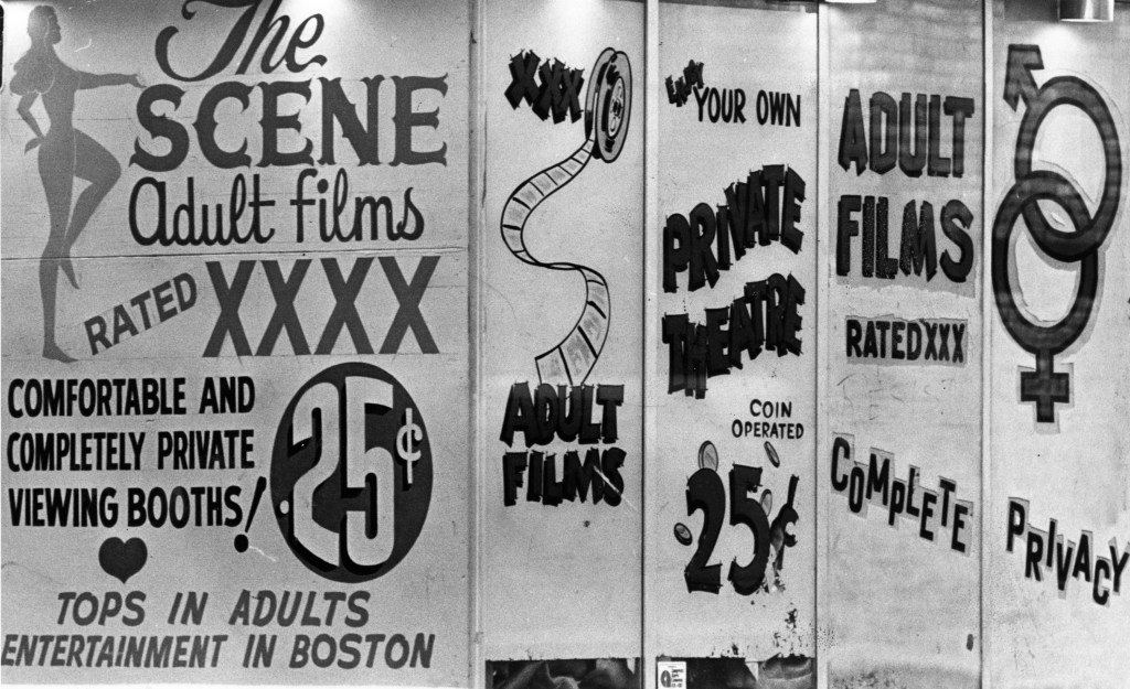 Boston's Combat Zone In 1976