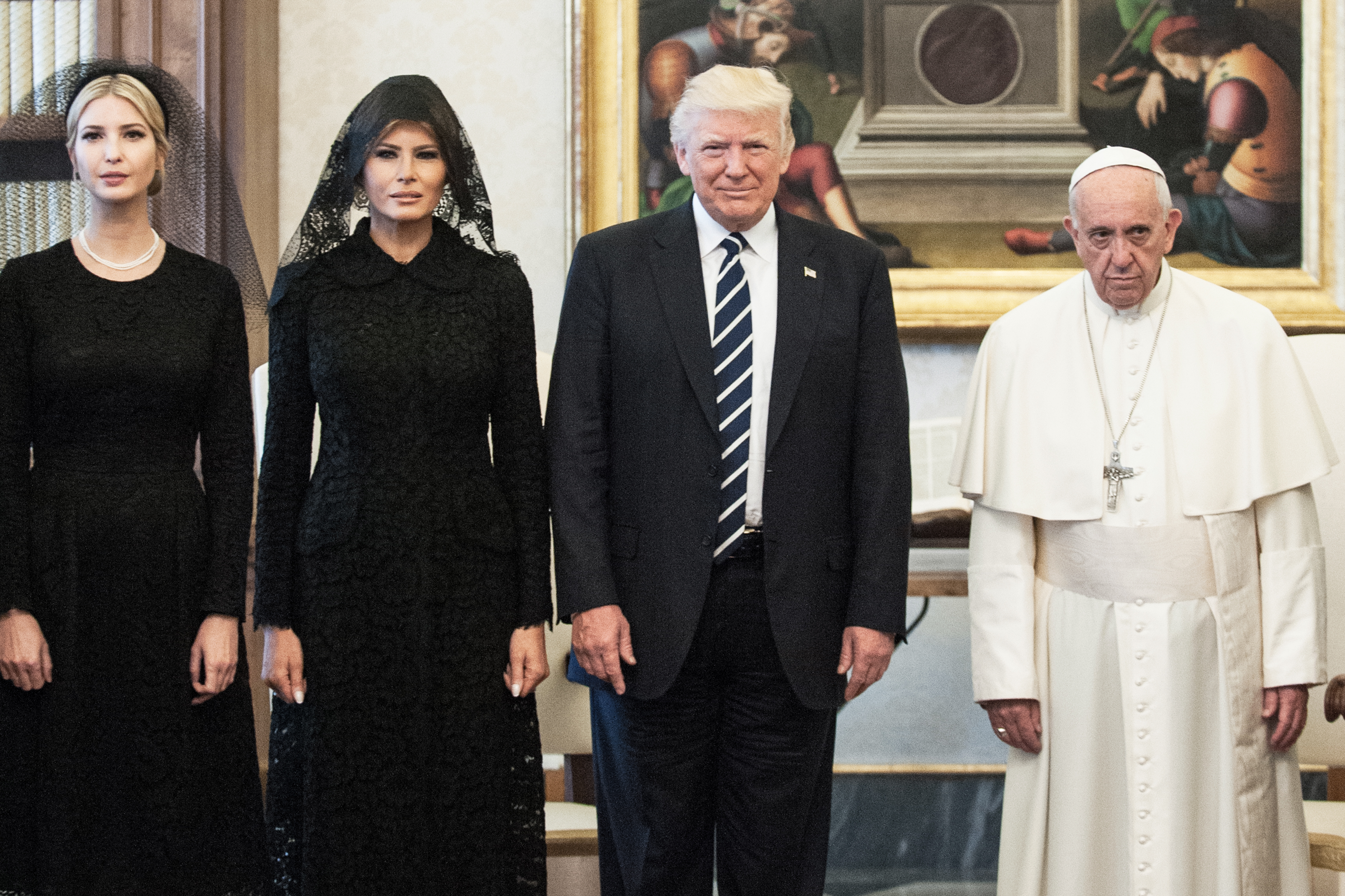 Pope Francis Meets USA President Donald Trump