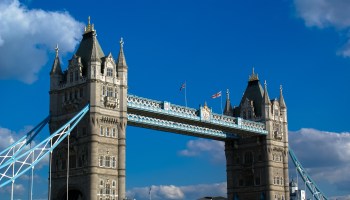 Low Angle View Of Tower Bridge