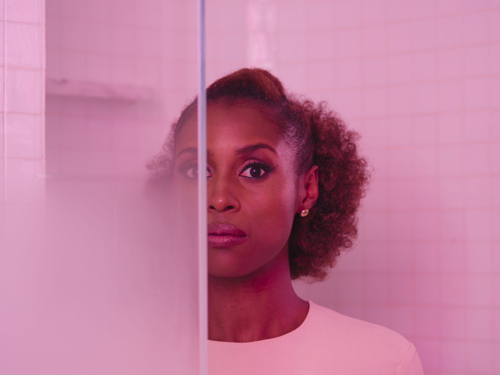 Actress Issa Rae...