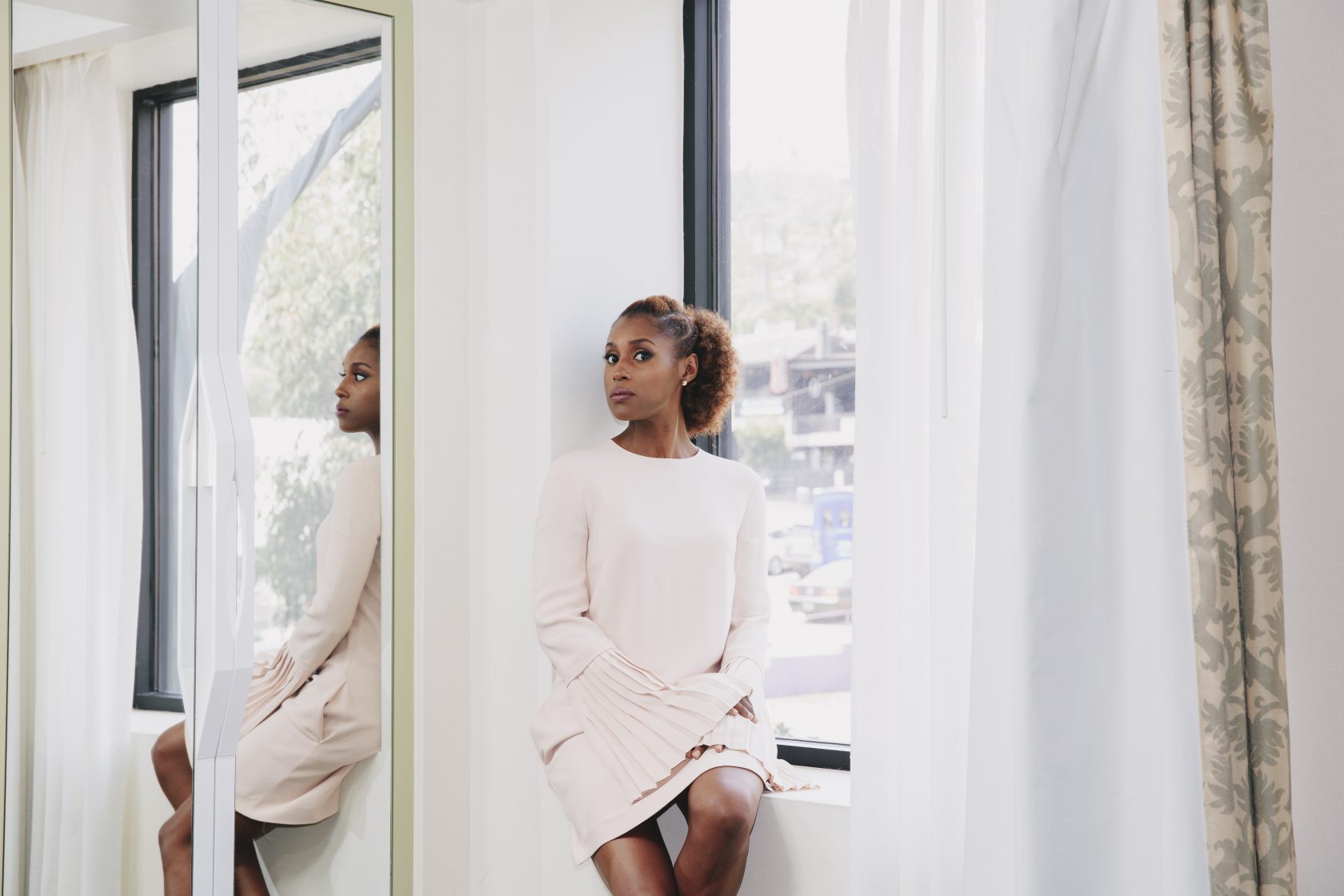 Actress Issa Rae...