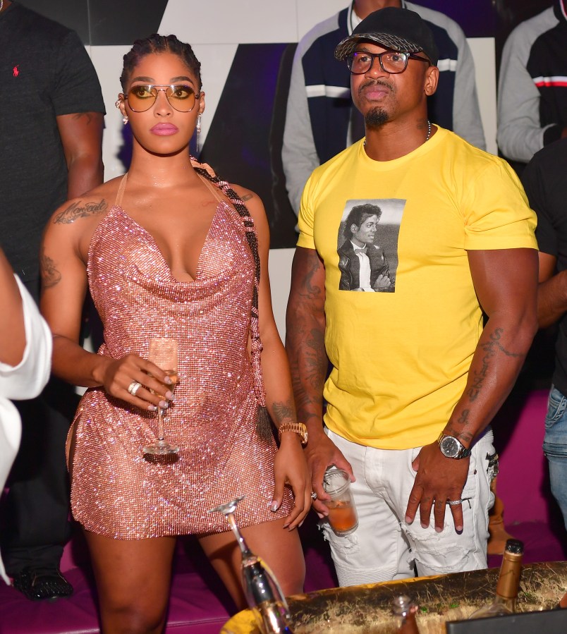 Stevie J. + Joseline Hernandez Host Gold Room
