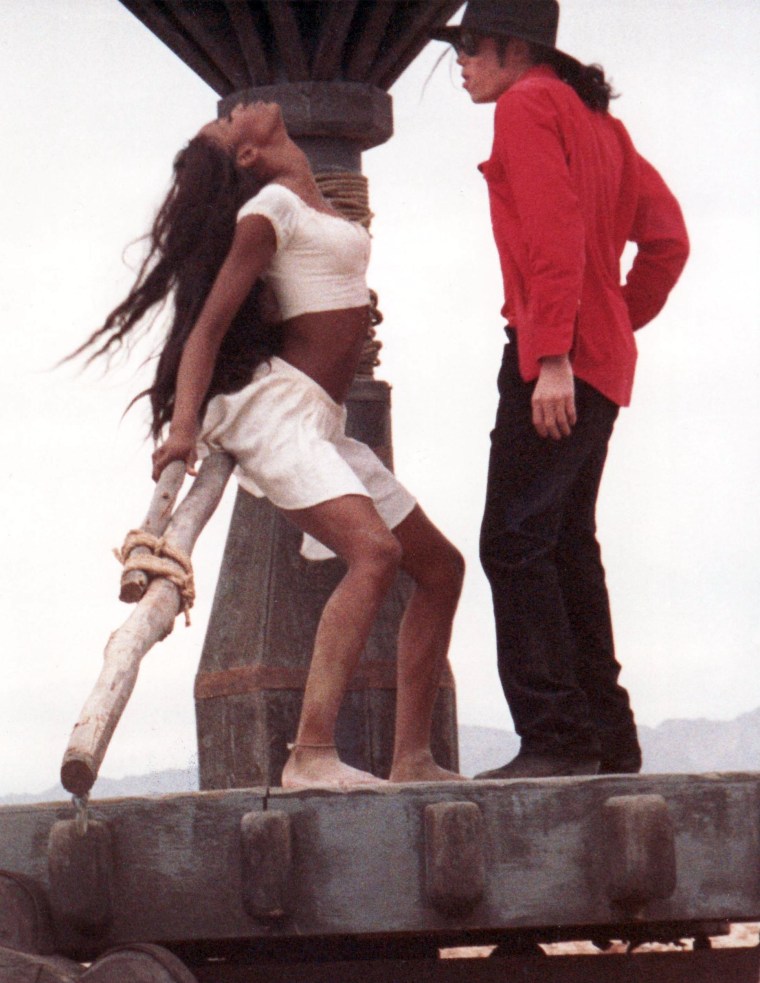 Michael Jackson & Naomi Campbell