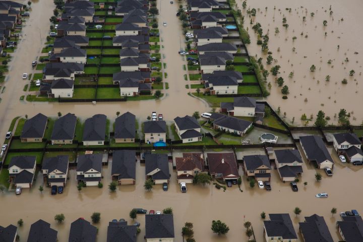 Flooding in Houston From Hurricane Harvey