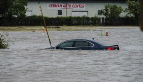 Hurricane Harvey hits Texas