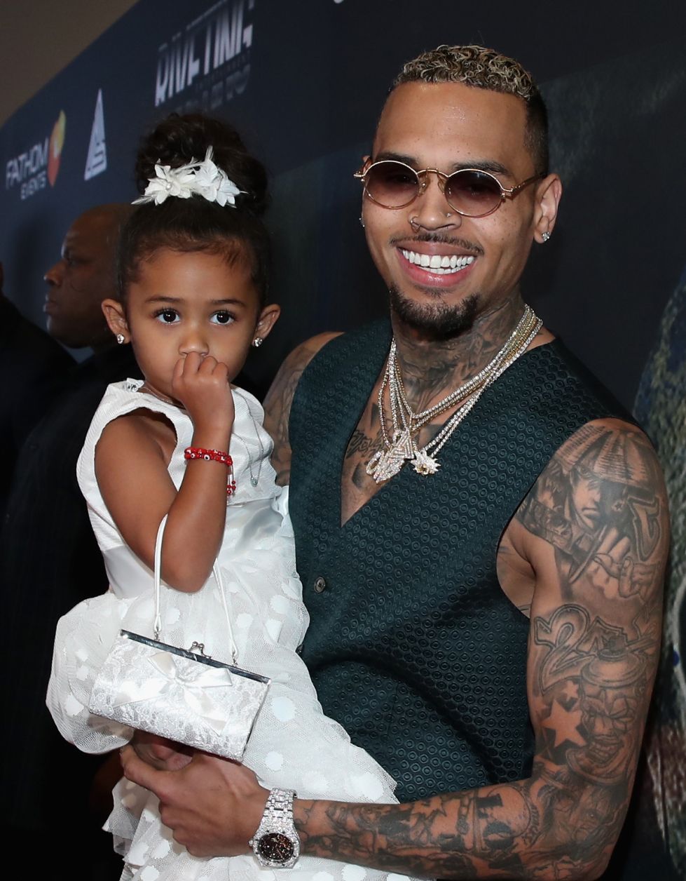 Premiere Of Riveting Entertainment's 'Chris Brown: Welcome To My Life' At L.A. LIVE