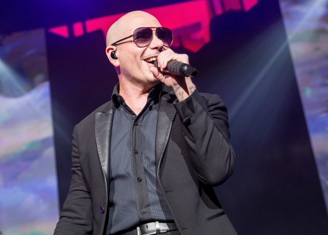 Pitbull In Concert - Clarkston, Michigan