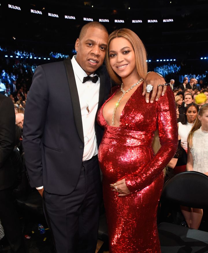 BEYONCE AND JAY-Z AT THE 59TH GRAMMY AWARDS, 2017