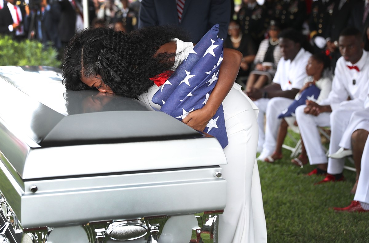 Funeral Held For Army Sergeant La David Johnson Killed In Ambush In Niger