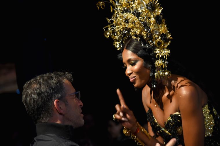 KENNETH COLE AND NAOMI CAMPBELL