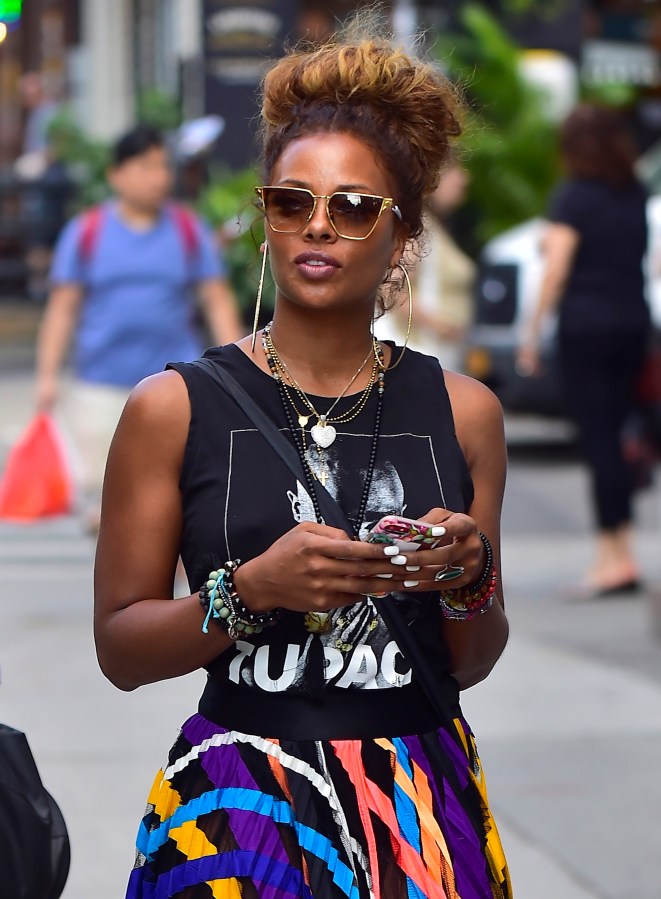 Celebrity Sightings in New York City - August 4, 2017