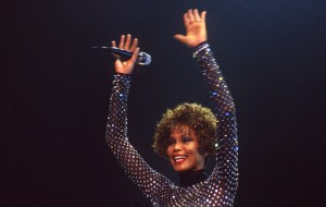 American singer Whitney Houston