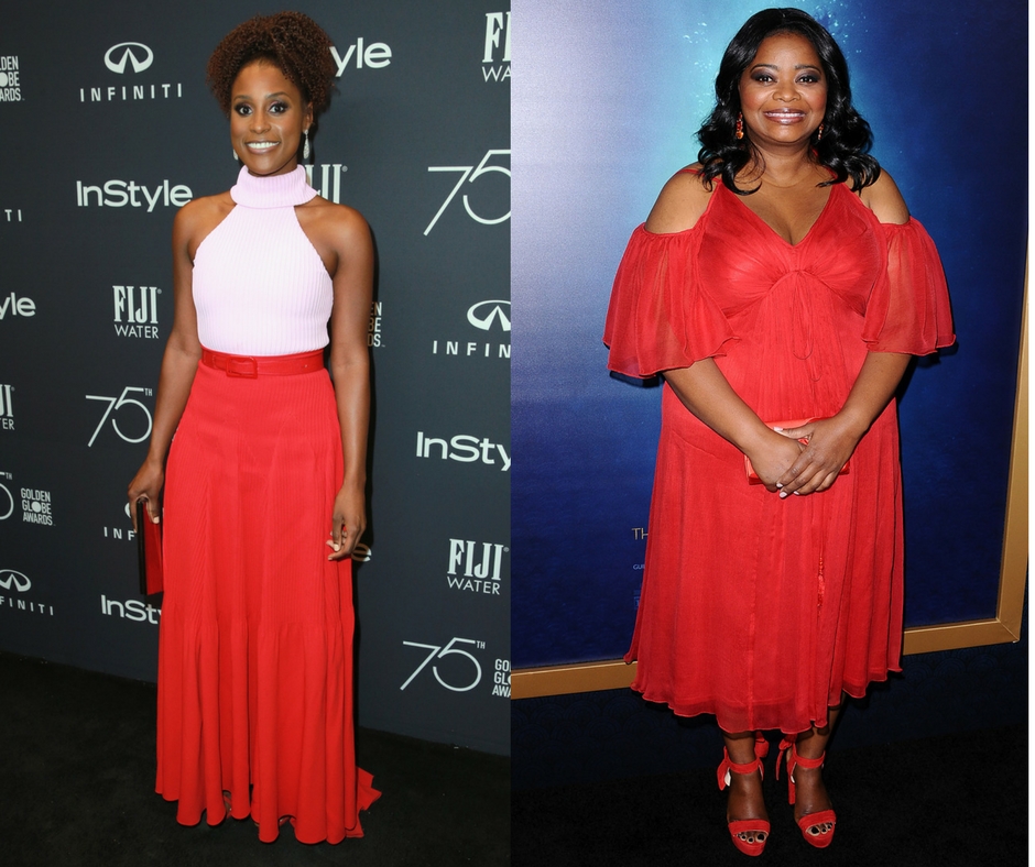 Issa Rae and Octavia Spencer
